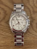 Michael Kors Damenuhr, Silberfarben, Top Zustand