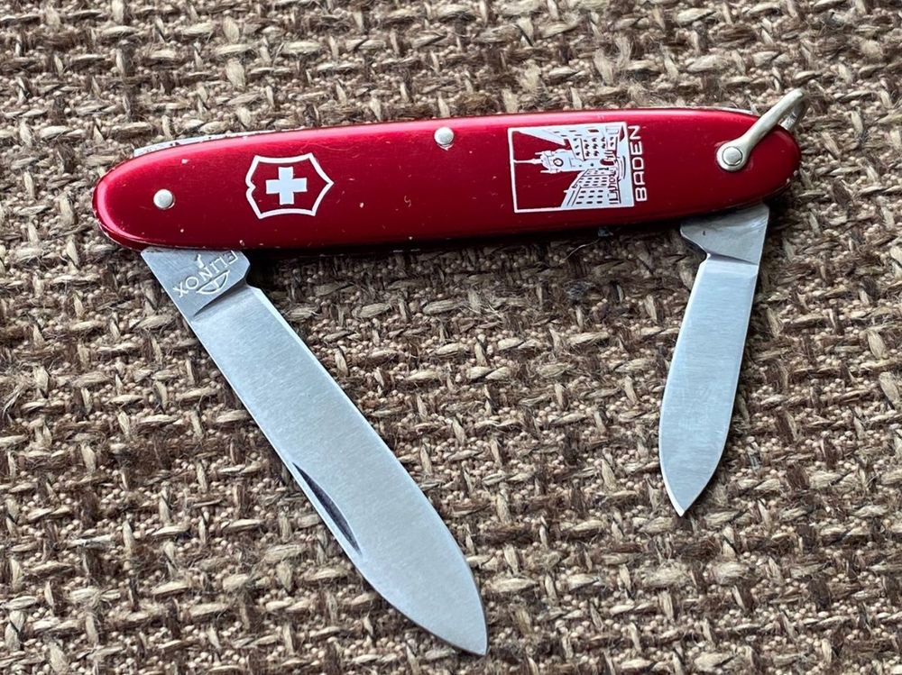 Wunderschönes uraltes Sackmesser ELINOX „Baden“ mit Haken | Kaufen auf ...