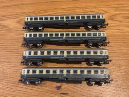 e1566: 4 DB Personenwagen (Spur N)