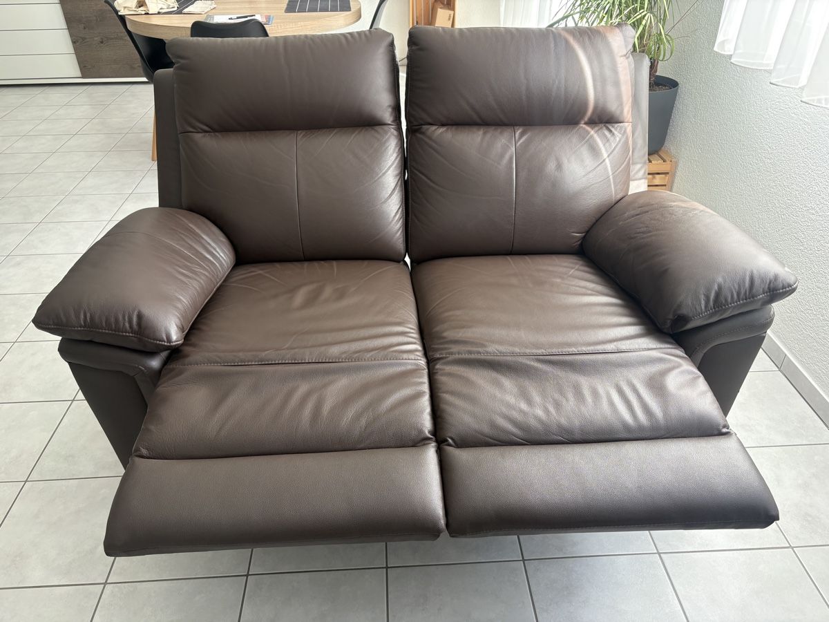 Divani: Relaxsofa 2er Sitz, Büffelleder – Usato da Spiez venduto da nomii20 5