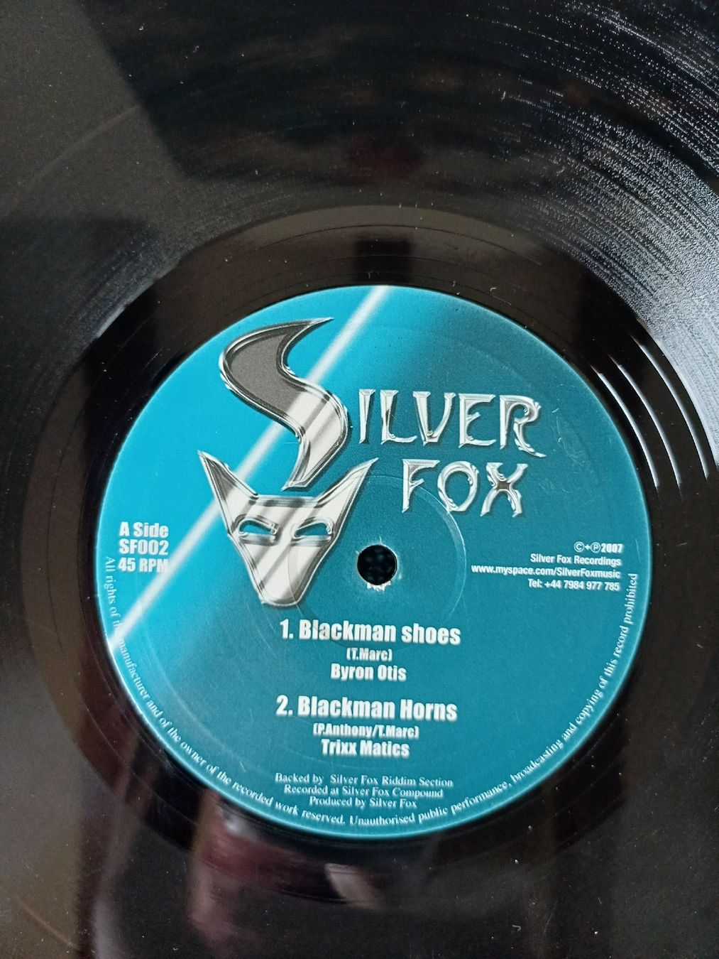Dischi in vinile: Byron Otis "Blackman shoes" 10" – Usato da Begnins venduto da Drastic-Sound 2