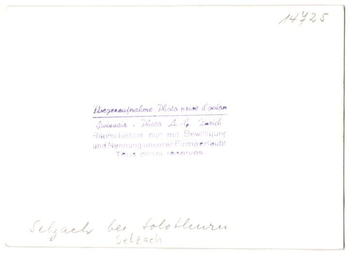 Fotografie & Manifesti: Fotografie Selzach bei Solothurn, Fliege – Usato da Berlin venduto da bartko-reher 1