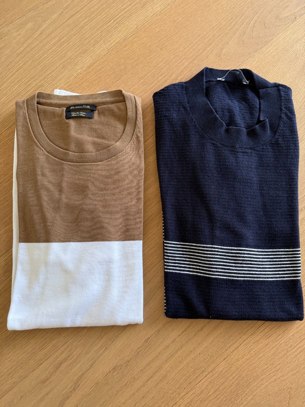 Massimo Dutti T-shirt: T-Shirts, 1x Massimo Dutti & 1x Ming, Grösse M – Usato da Rain venduto da SRIC01