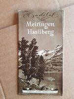 alter Flyer Prospekt, Haslital - Meiringen Hasliberg