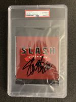 SLASH Guns’n’Roses Autogramm a/ CD Booklet PSA/DNA COA! 