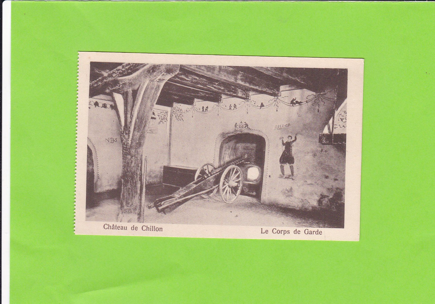 Cartes postales: Chillon-Le Corps de Garde – D'occasion à St. Peterzell par neckertal