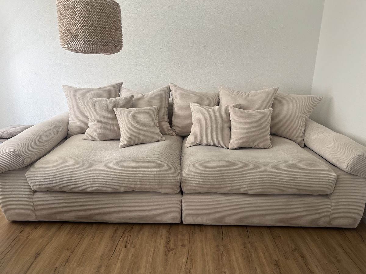 Divani: Sofa Cord Naturfarbe – Usato da Aarburg venduto da saltyelle
