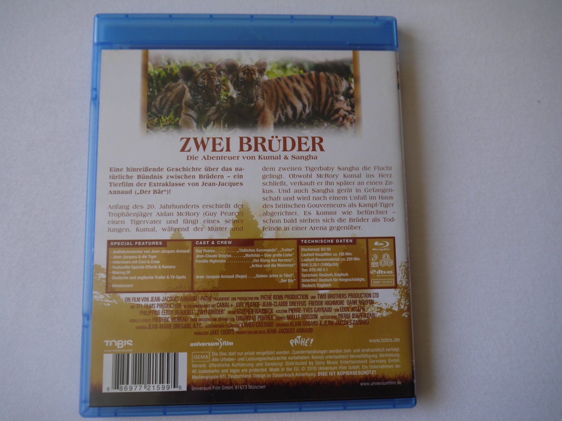 Tutti i DVDs: ZWEI BRÜDER - Guy Pearce - selten – Usato da Hagendorn venduto da Blaf 1