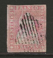 1856 : Strubel Nr. 24F, geprüft, KP 450.--