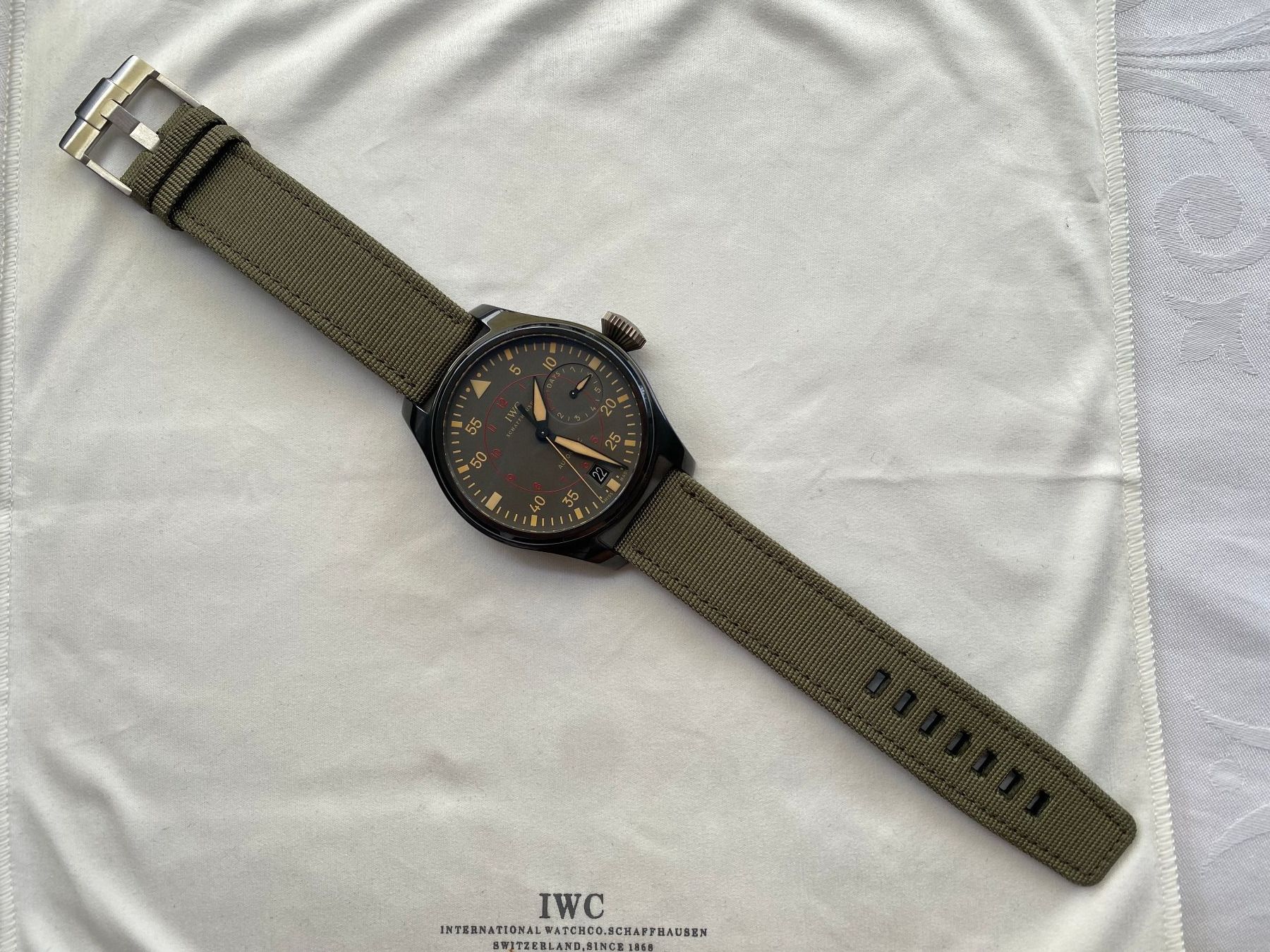 IWC Montres: IWC Big Pilot Top Gun Miramar Ref. 5019, Full set – D'occasion à Buchrain par uklahei 7