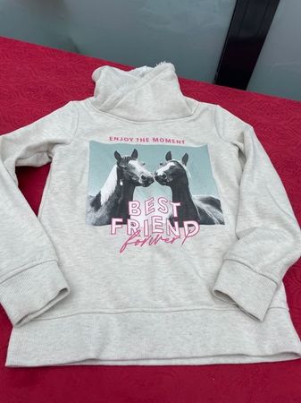 Mädchen Pullover gefüttert mit Pferden pageone young 146/152