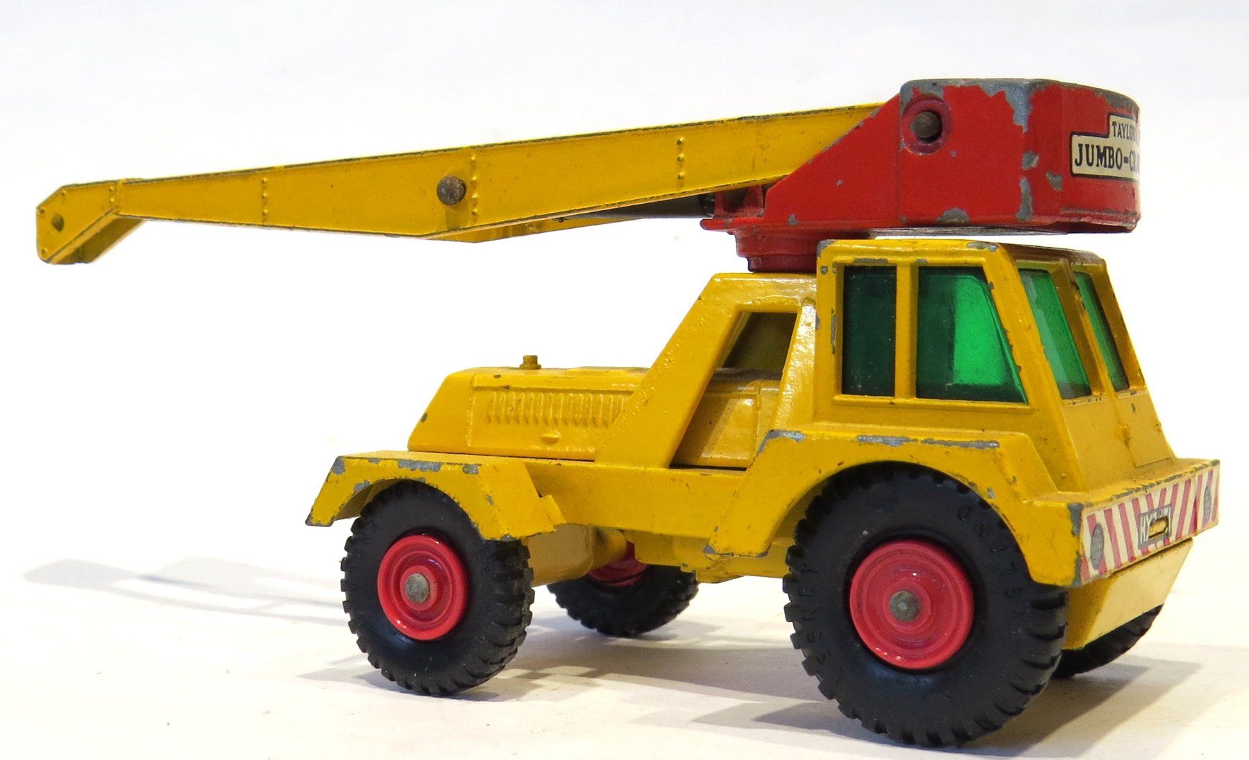Matchbox Modellini d'auto: Matchbox Taylor Jumbo Crane – Difettoso da Ettingen venduto da campione_1