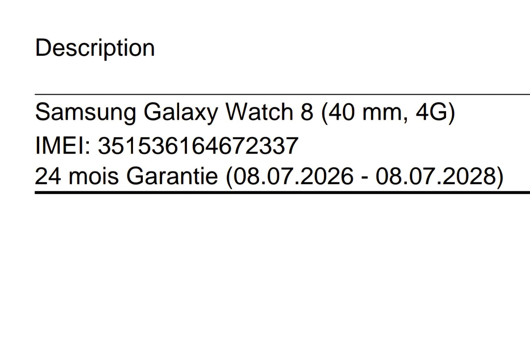 Samsung Smartwatch: Samsung galaxy watch 8 40mm 4G – Neu und originalverpackt aus Estavayer-le-Lac von mat_7r9g 4