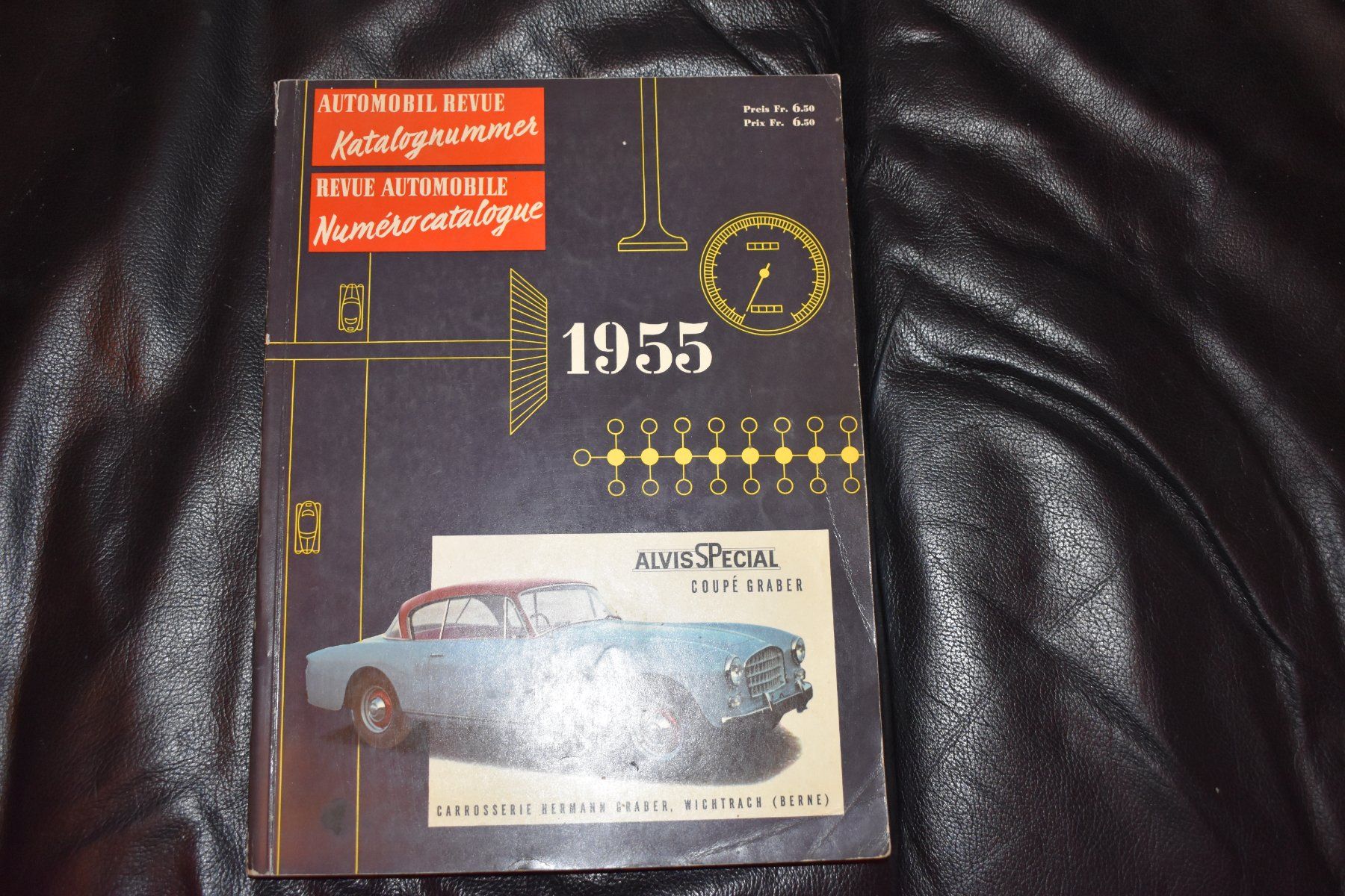 Libri: Catalogue Revue Automobile 1955 – Usato da Le Locle venduto da skycomputer