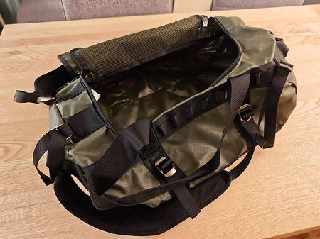 The North Face Base Camp Duffel 50L, Olivgrün, Vintage