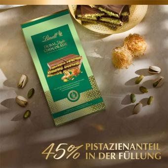 Lindt Cibi & Specialità: Lindt Schokolade Dubai Style 150 g – Nuovo e nell'imballaggio originale da Melchnau venduto da BarbaraD01