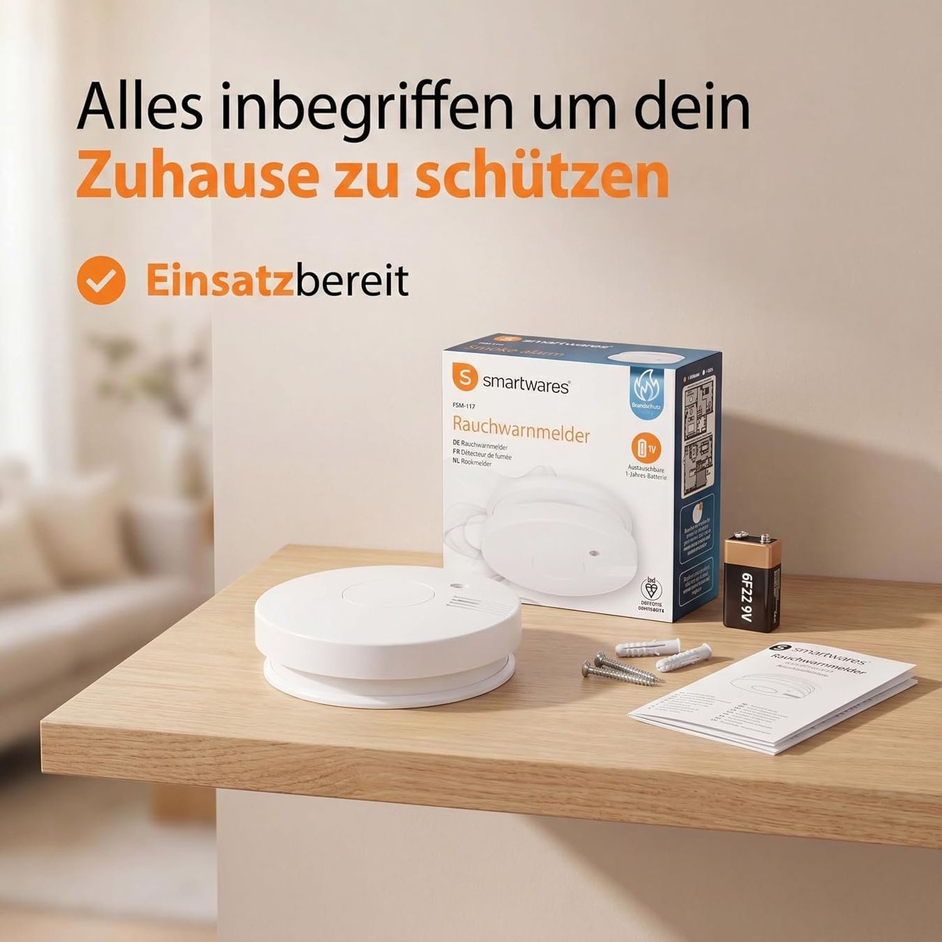 Alarmanlagen: 10 Stück Rauchmelder – Neu und originalverpackt aus Hundwil von pac_6jh8 6