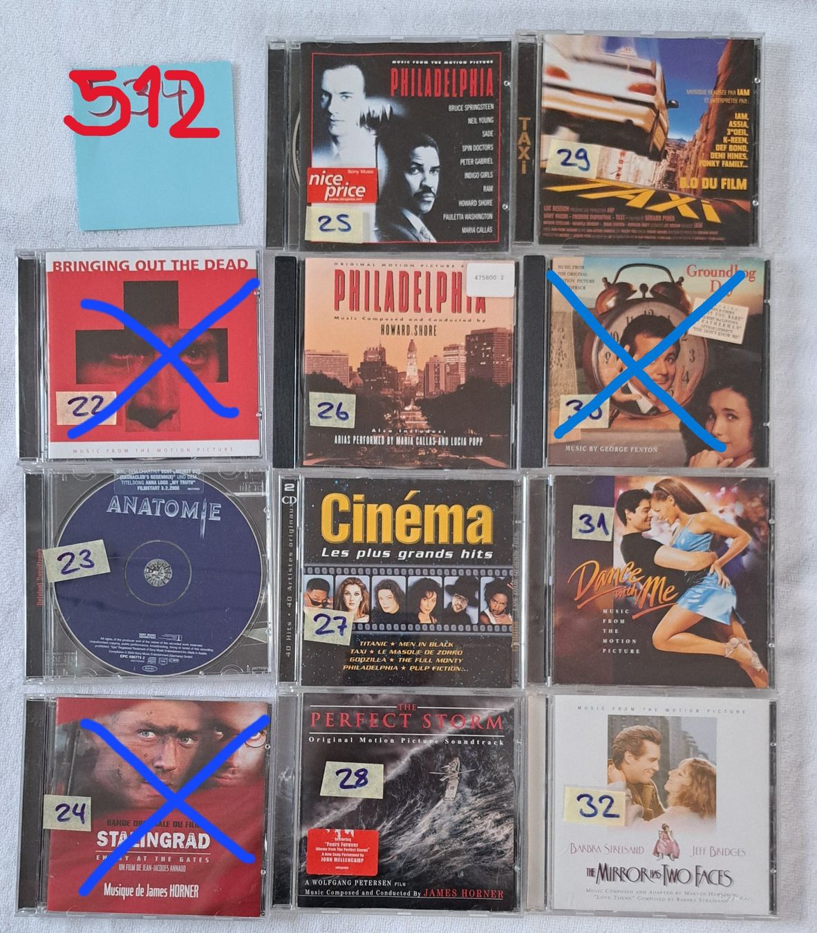 CD: 34 CD Film,  auch einzelne möglich – Usato da Uitikon Waldegg venduto da Smeragol 3