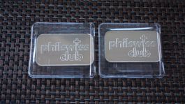 2x 1 unzen Feinsilber Barren