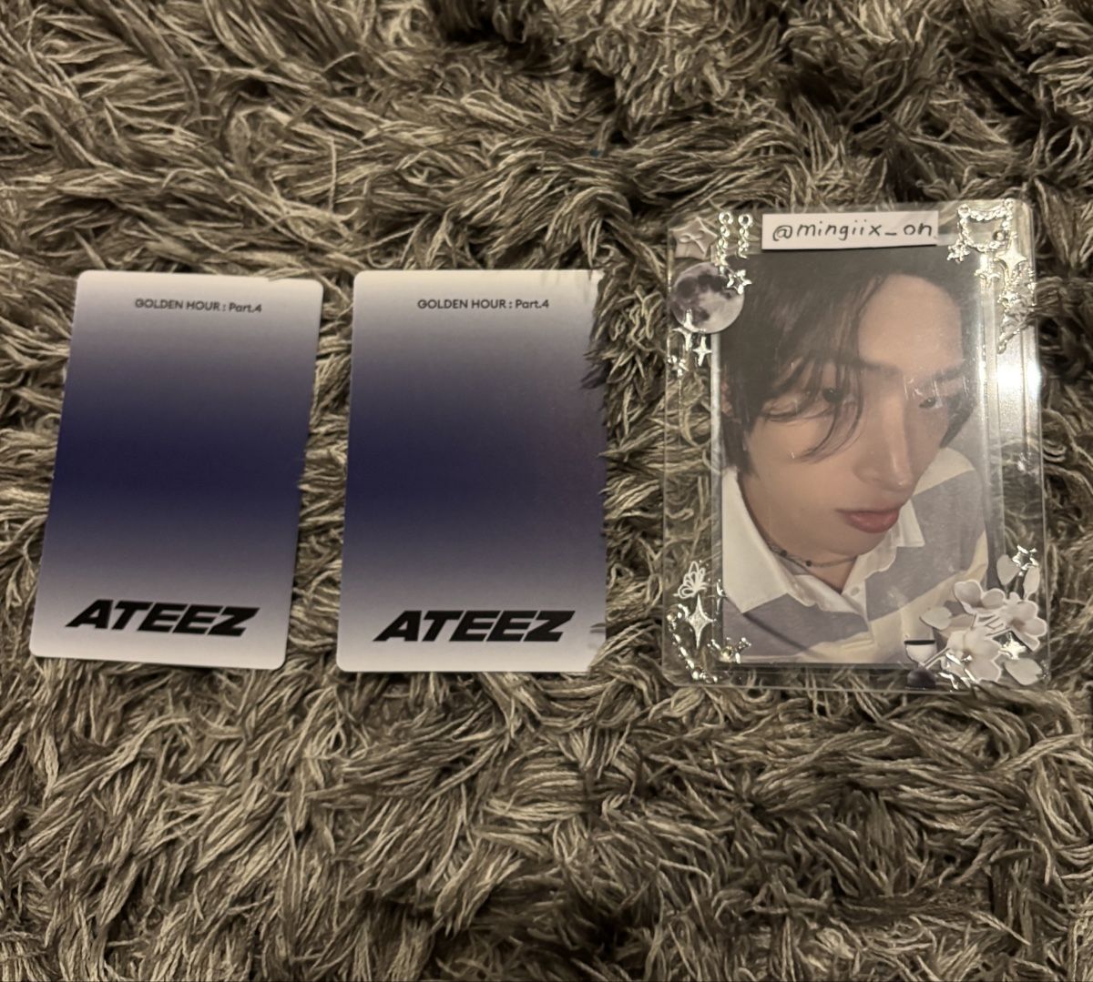 Carte collezionabili: Hongjoong GH4 pc set Ateez – Nuovo (secondo la descrizione) da Belp venduto da mingiix_on 1