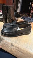 Mocassins cuir noir homme, t 40, style chic et décontra