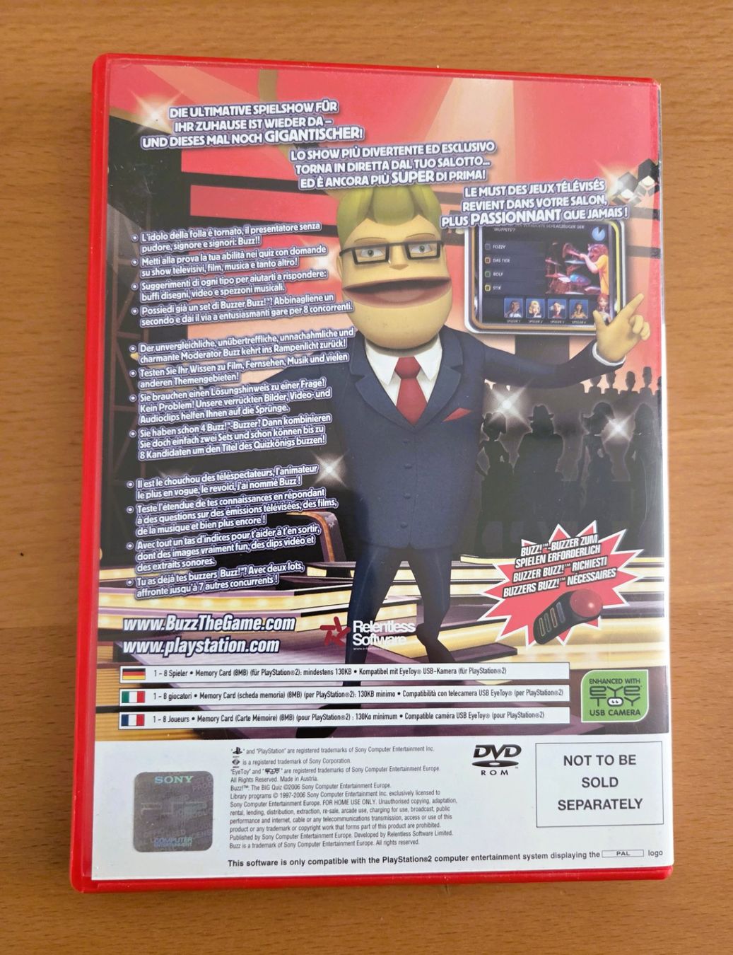 Giochi: PLAYSTATION 2 - BUZZ! – Usato da Brüttisellen venduto da Nighttrain 2
