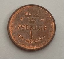 Schweden 1 Krone 2016 - Carl XVI Gustaf - Top Zustand -VF-30