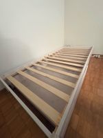 Bett weiss mit Bettkasten mit Schubladen 90x200 cm