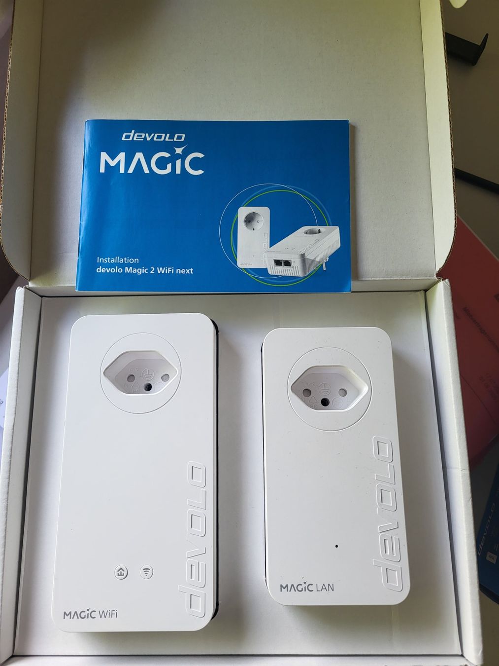 Devolo Laufwerke & Adapter: Devolo Magic 2 WiFi next Starter Kit, Powerline, neuwertig – Gebraucht aus Rieden SG von Classiccarlover 1