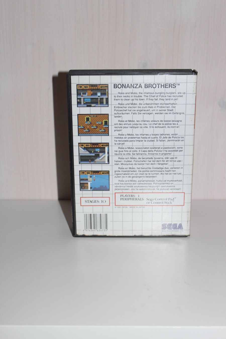 Giochi: Bonanza Bros - Sega Master System – Usato da Ebertswil venduto da Ricogoeritz 1