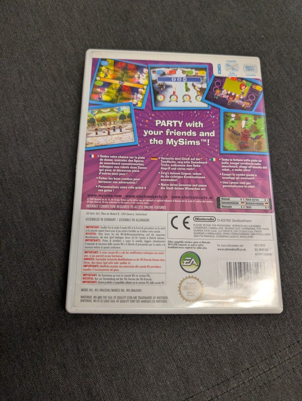 Jeux: My Sims party Nintendo Wii – D'occasion à Giubiasco par Ticinerd 1