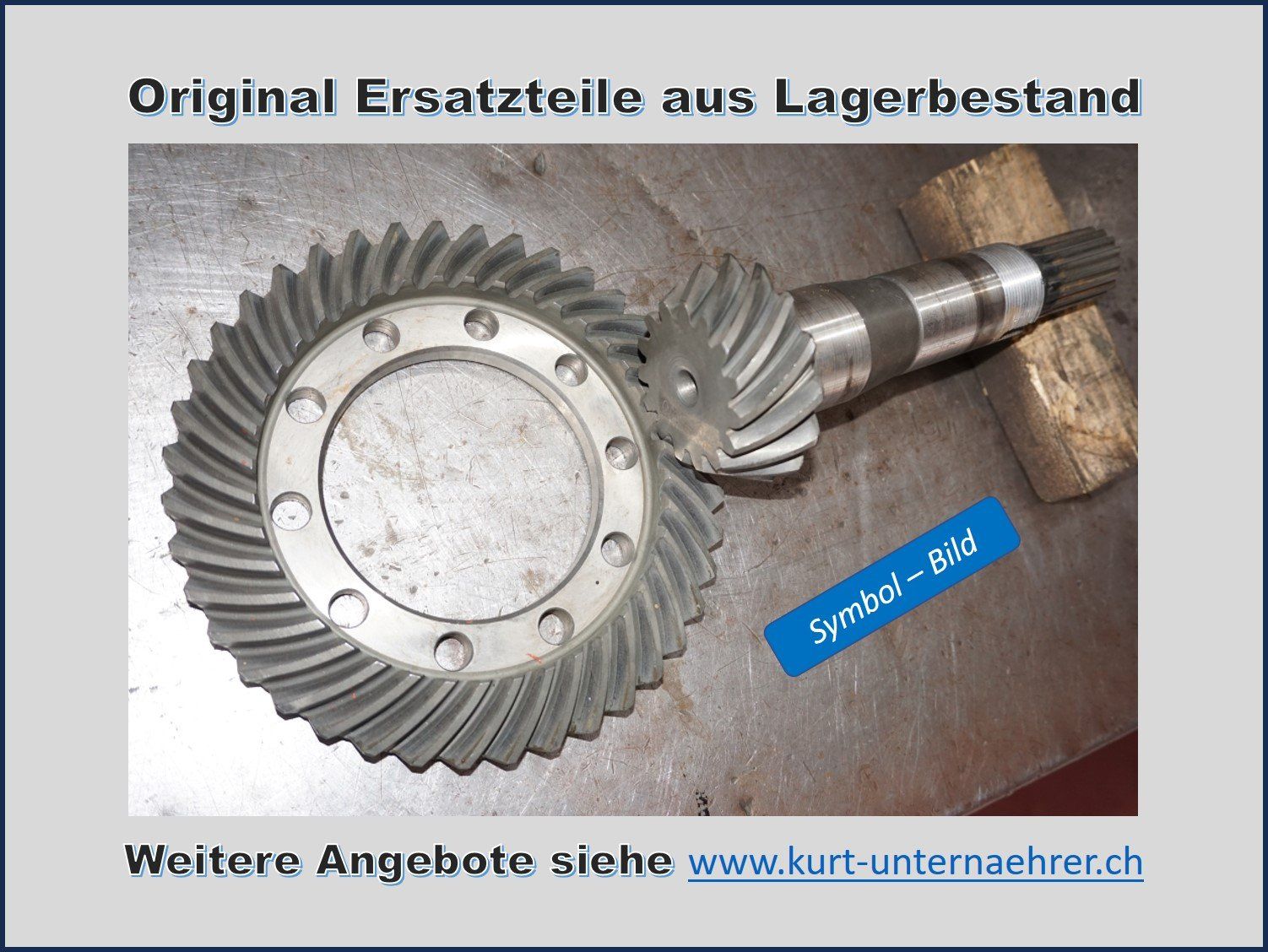Traktoren: Kegeltrieb  Nr. 0.459.3520.3/10 oder  0.015.0279.3/20 – Gebraucht aus Hasle LU von kunternaehrerag 1