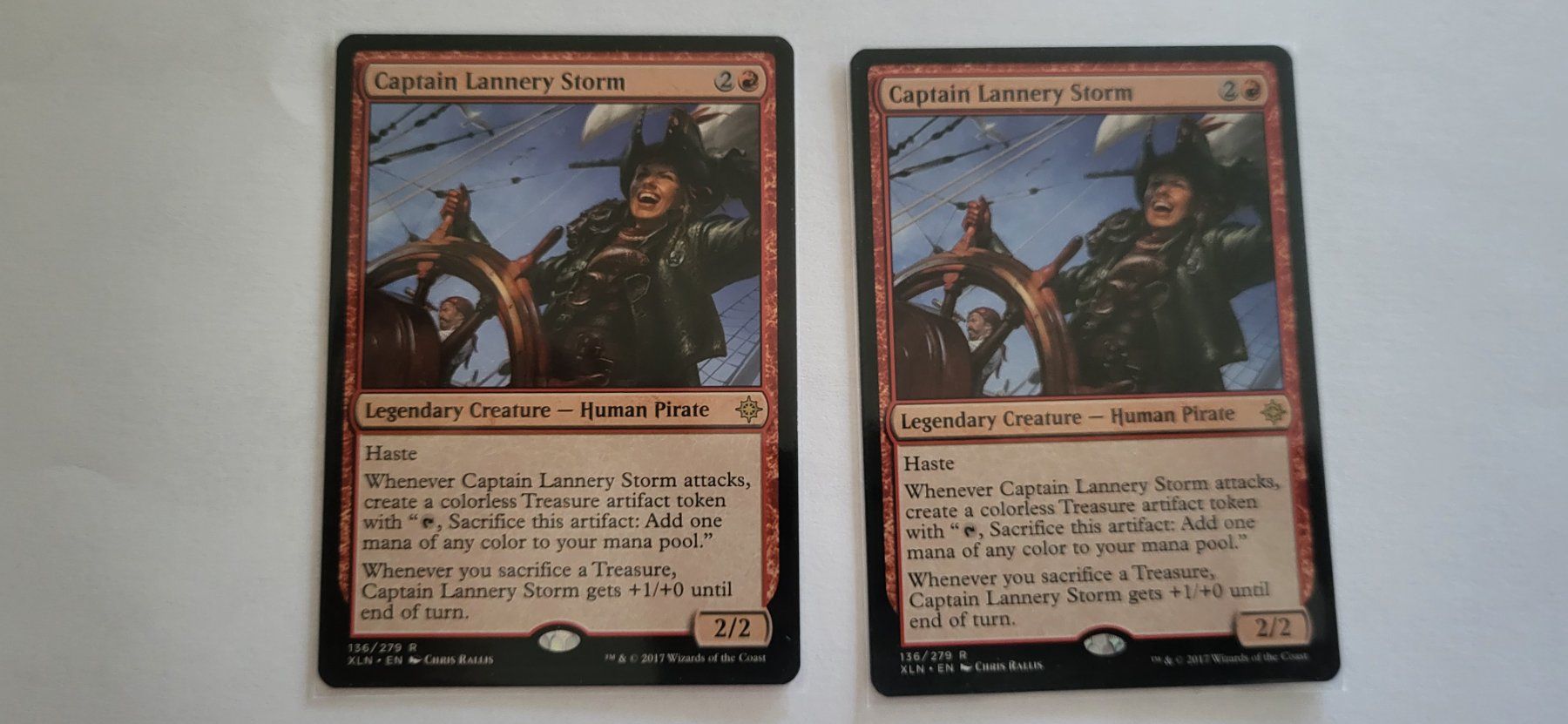 Magic The Gathering Carte collezionabili: MTG - Captain Lannery Storm – Usato da Münsingen venduto da Heroism2010