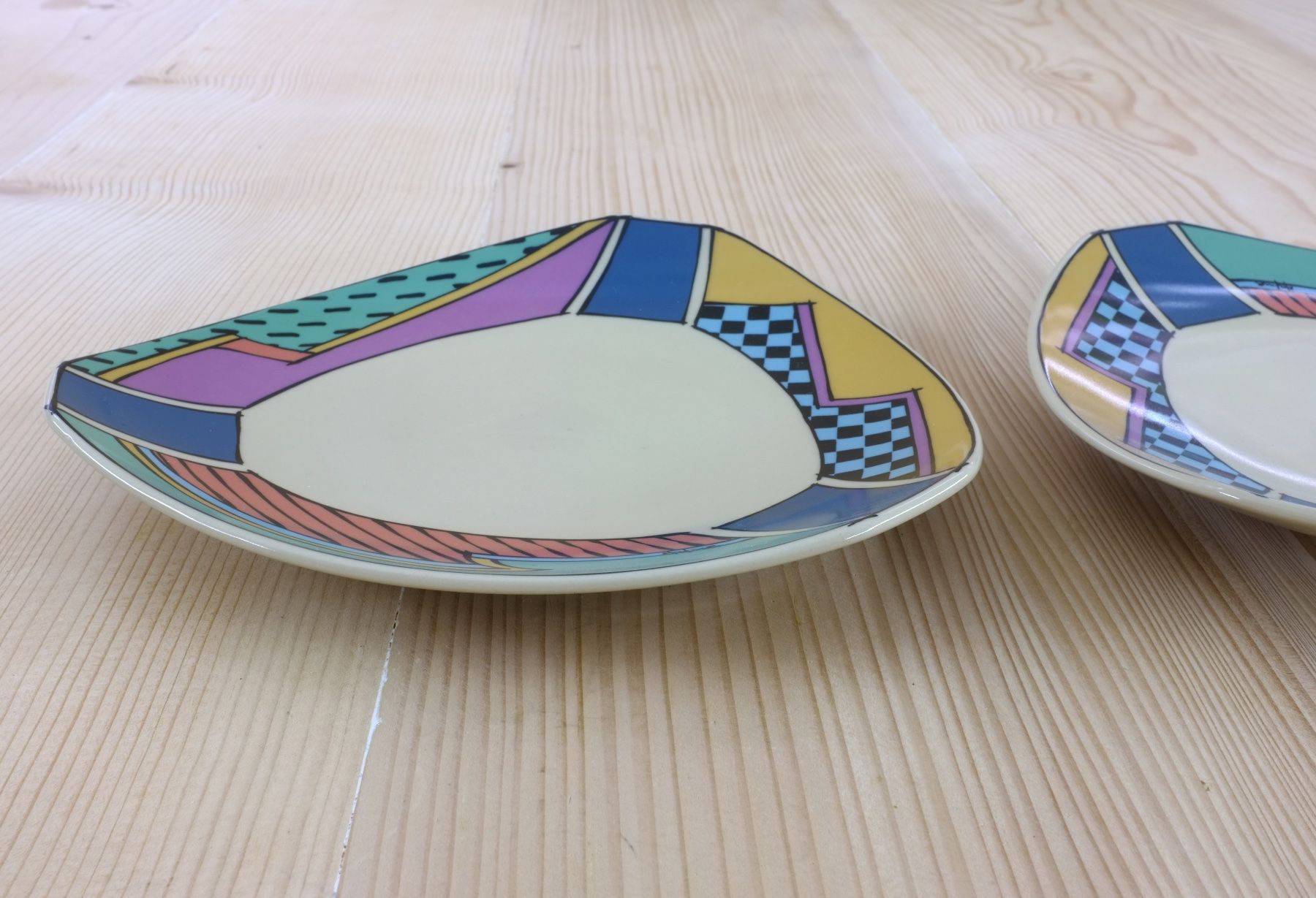 Rosenthal Piatti: 2 Teller Flash One Rosenthal Studio Line Dorothy Hafner 80er – Usato da Basel venduto da si-belle 3