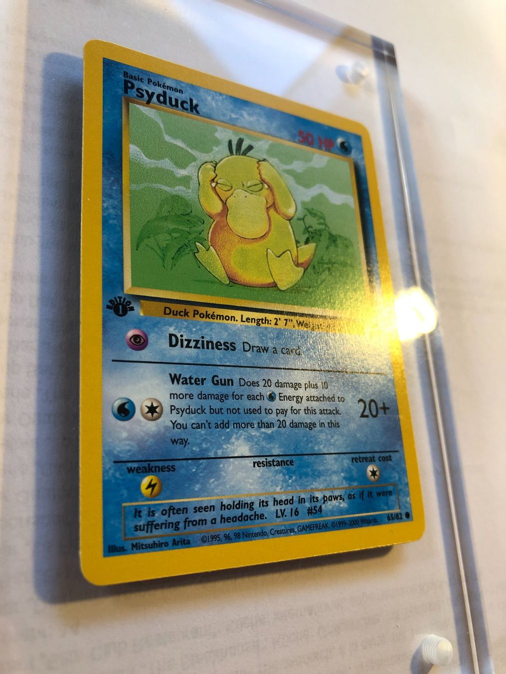 Cartes à collectionner: Psyduck 1st Team Rocket - MINT - ab 1.- – D'occasion à Giubiasco par dan_pr8b 1