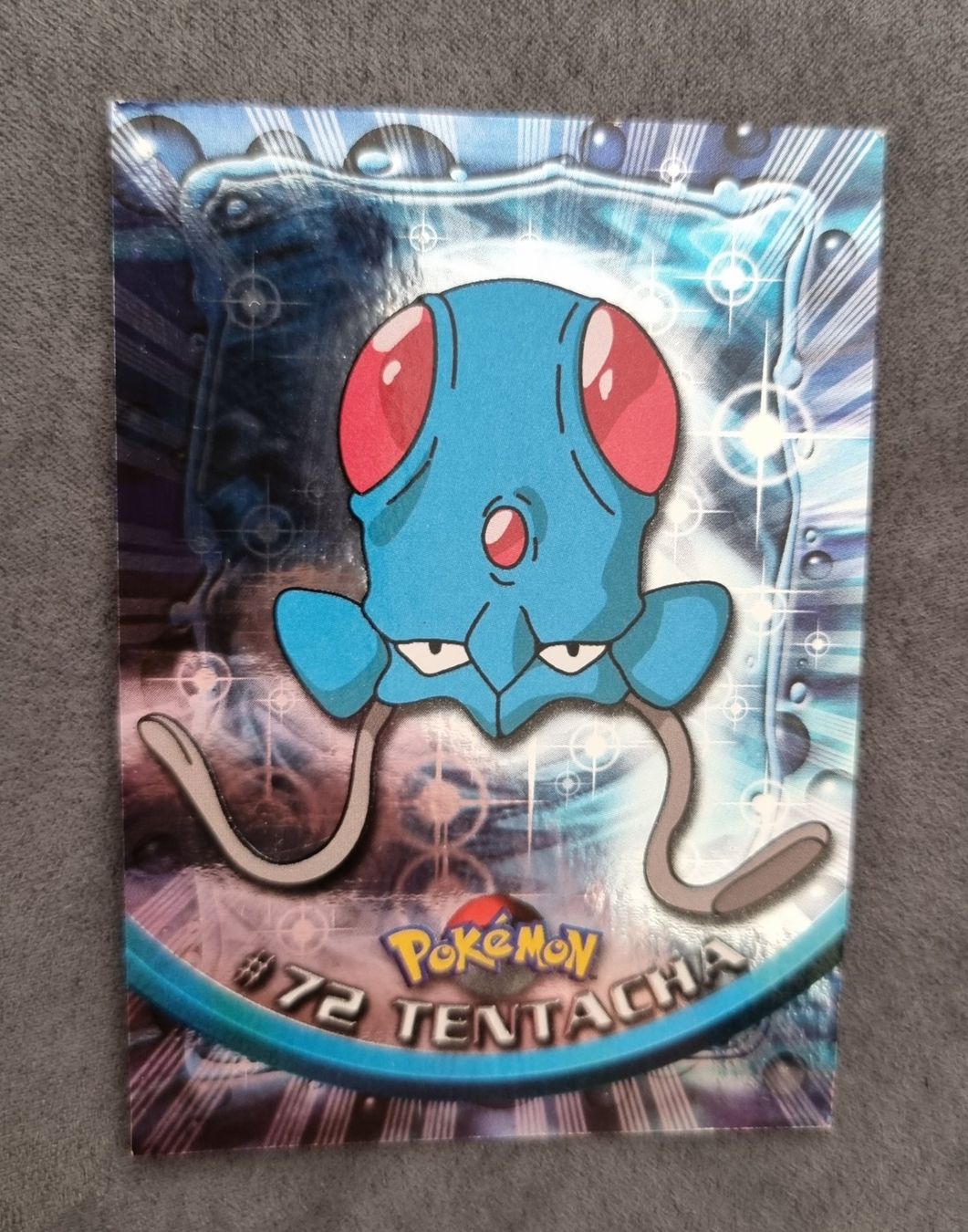 Pokémon Carte collezionabili: Pokémon Topps Holo blau #72 Tentacha – Usato da Roggwil BE venduto da S_Cards 3
