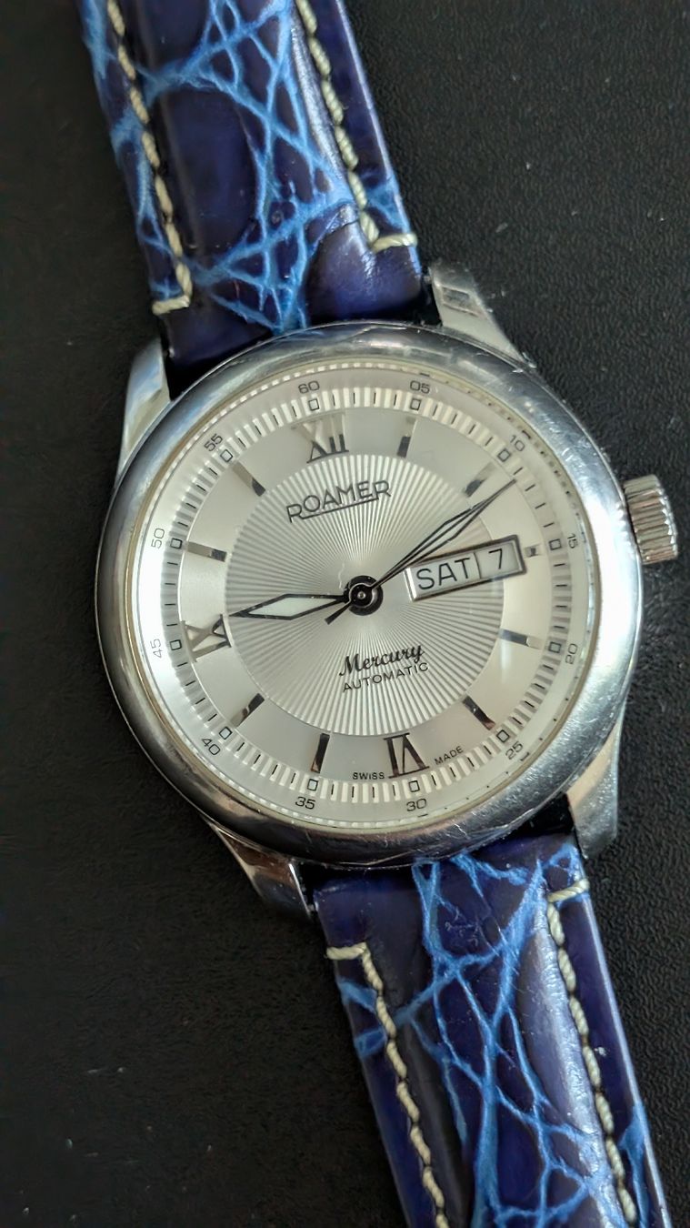 Roamer Orologi: ROAMER Mercury Automatic Herren Uhr mit Datumsanzeige – Usato da Kreuzlingen venduto da lup_jd2v 1