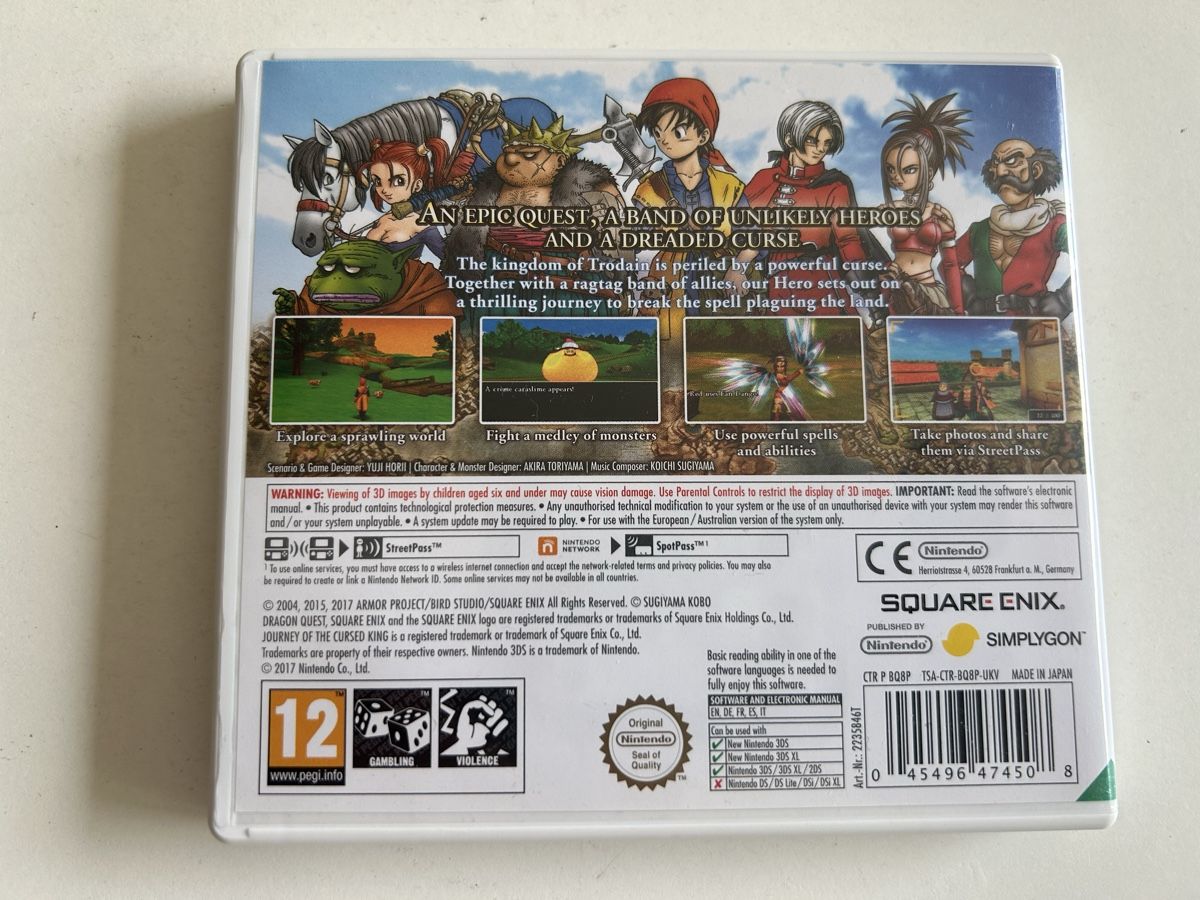 Giochi: Dragon Quest 8 UKV – Usato da Pully venduto da PongDayOne 1