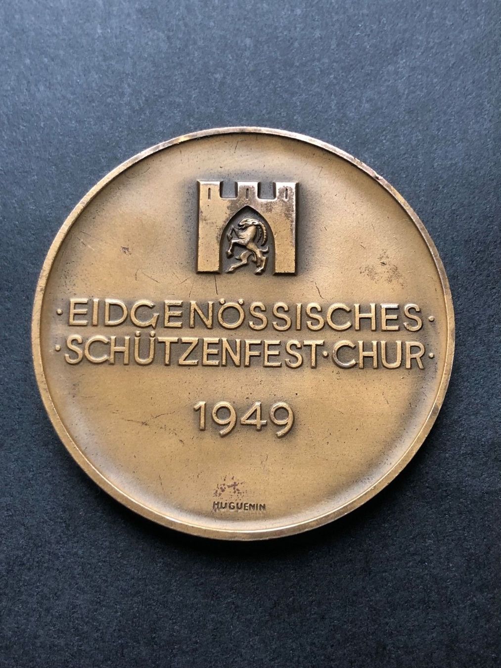 Medaglie: 1949 Schützenmedaille Chur, Bronze – Usato da Walenstadt venduto da Stregab 1