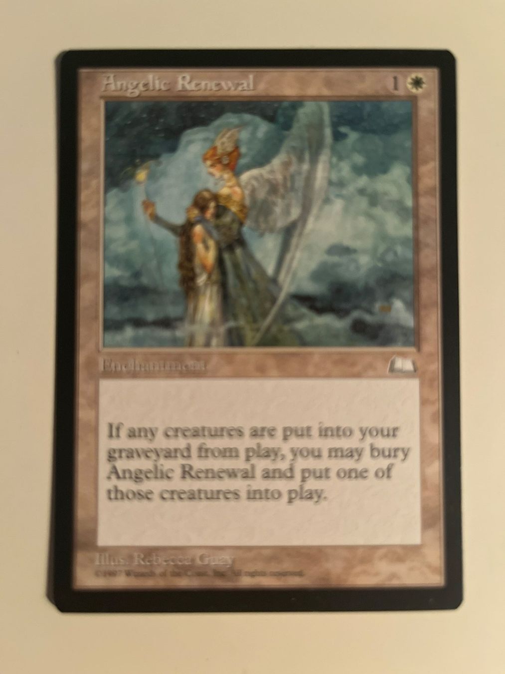 Magic The Gathering Carte collezionabili: 1 x Angelic Renewal - Magic: The Gathering - MtG – Usato da Kriens venduto da Shadi1980