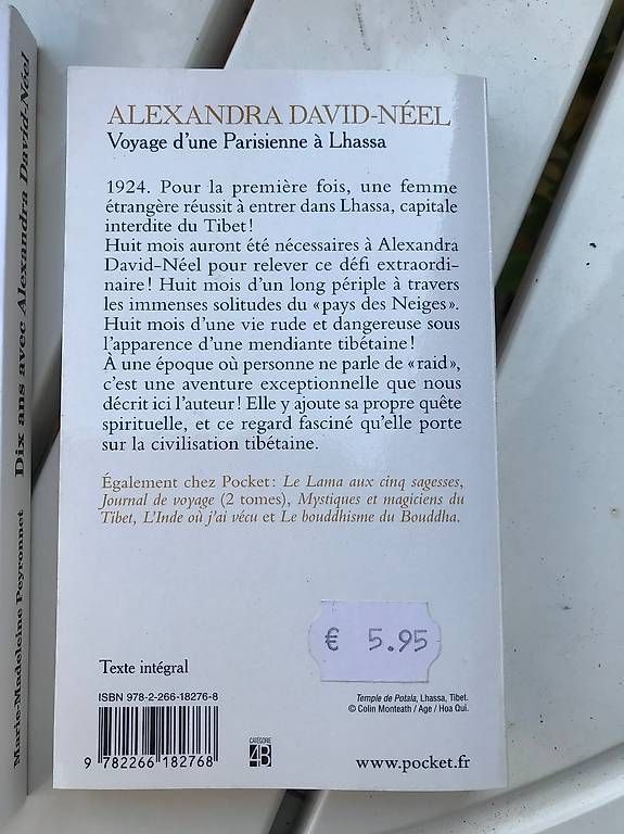 Livres: Alexandra David-Néel – D'occasion à Estavayer-le-Lac par mar_2s6b 7