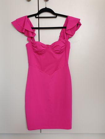 Kleid rosa Grösse 34 guter Zustand