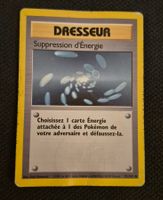 SUPPRESSION D'ÉNERGIE 92/102 BASE SET POKEMON VINTAGE 1999
