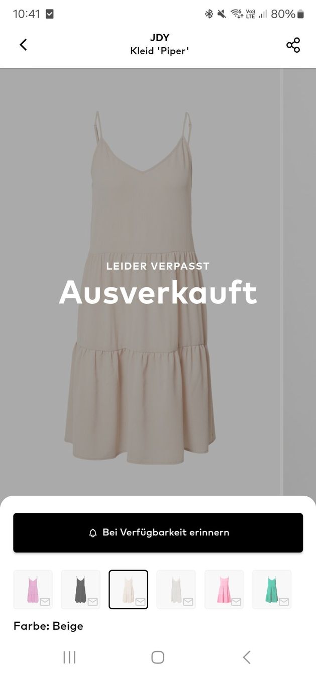Vestiti: JDY Kleid – Usato da Altishausen venduto da ter_58nj 1