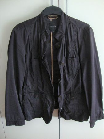 Dunkelbraune Jacke ONE TOUCH, Grösse 44 - inkl. Modekette