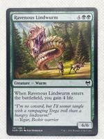 Magic The Gathering: Ravenous Lindwurm (KHM)
