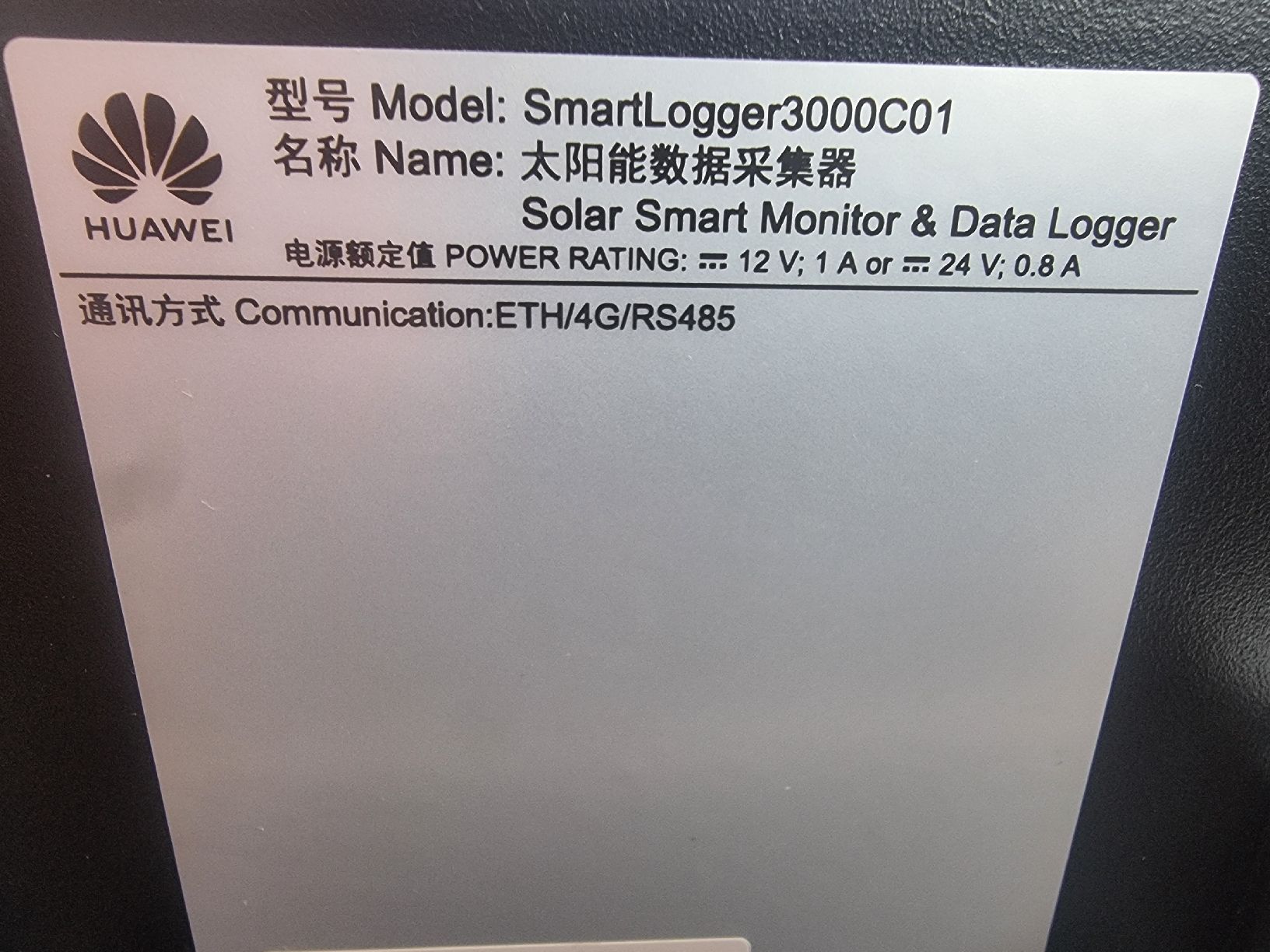 Huawei Composants électroniques: Huawei SmartLogger 3000C01 Solar Datenlogger – Neuf (Voir description) à Stans par MofaLaufkultur 1