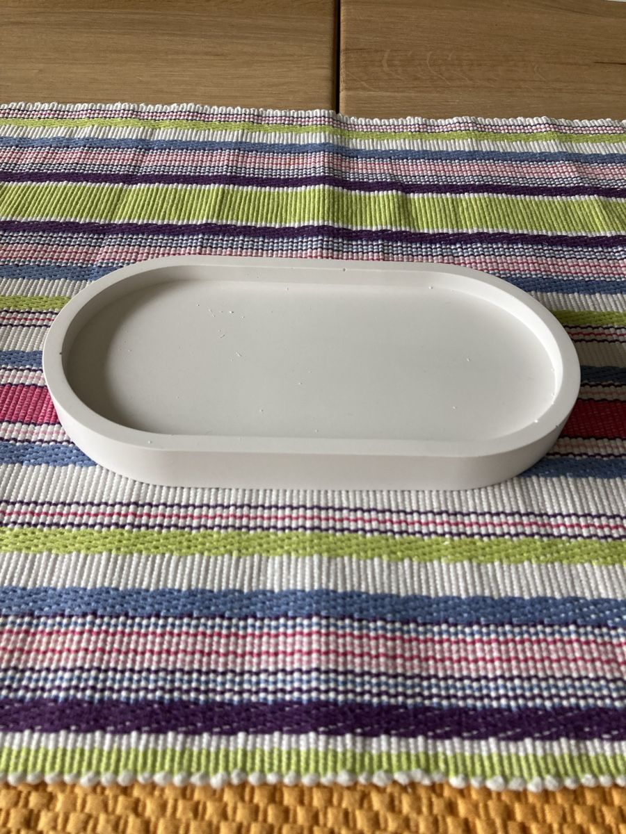 Sottobicchieri: Giessform Silikon Untersetzer oval – Nuovo (secondo la descrizione) da Uesslingen venduto da manu-ela41 2