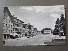 GOSSAU SG - VIELE ALTE AUTOS AM STRASSENRAND