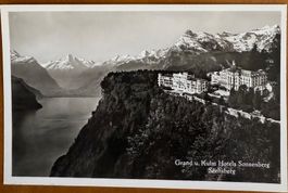 SEELISBERG - Grand u. Kulm Hôtels Sonnenberg 1936